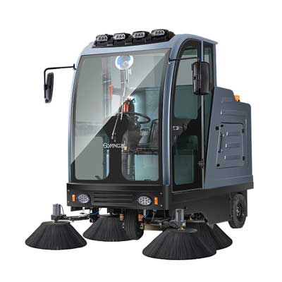 YZ-S13駕駛式掃地機(jī) 揚(yáng)子大型電動(dòng)掃地車(chē)