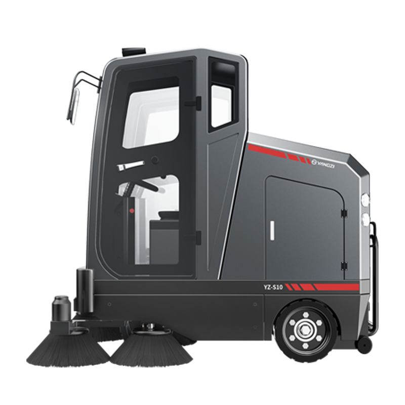 揚子電動掃地車S10側面圖