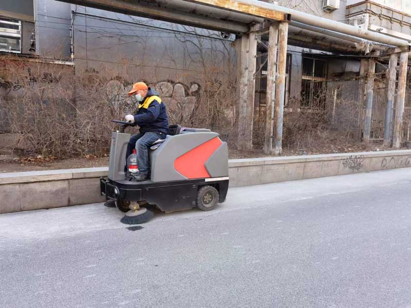 北京798藝術區使用揚子掃地機后,持續采購!