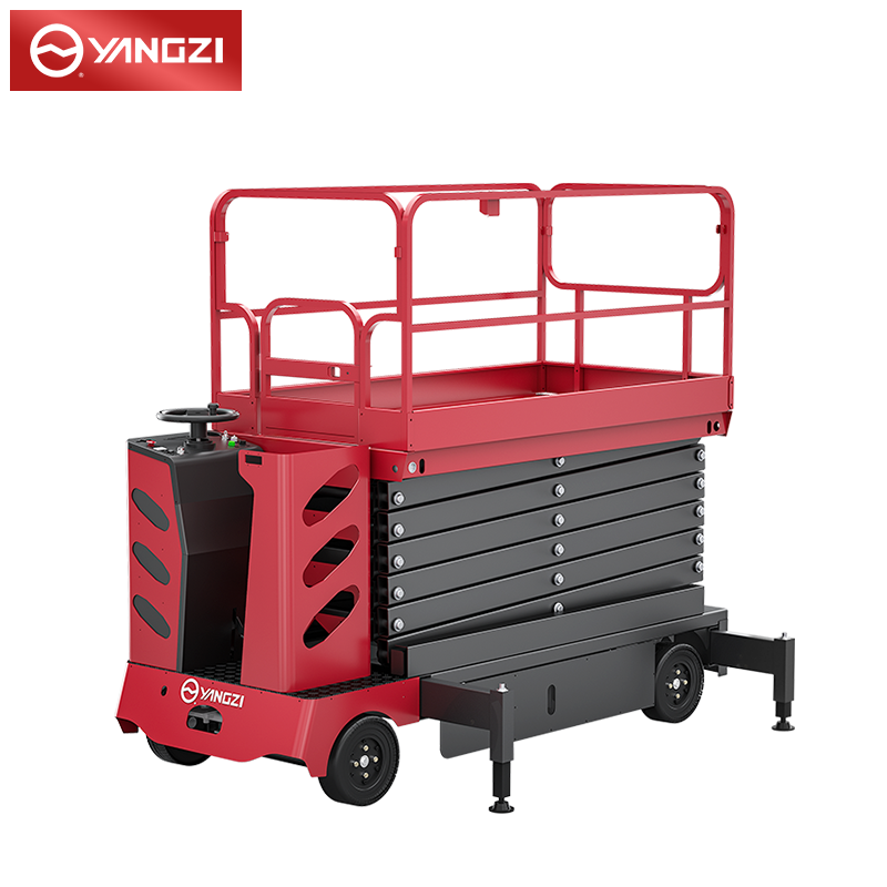 揚子電動升降平臺可移動平臺車高空作業平臺SJZ